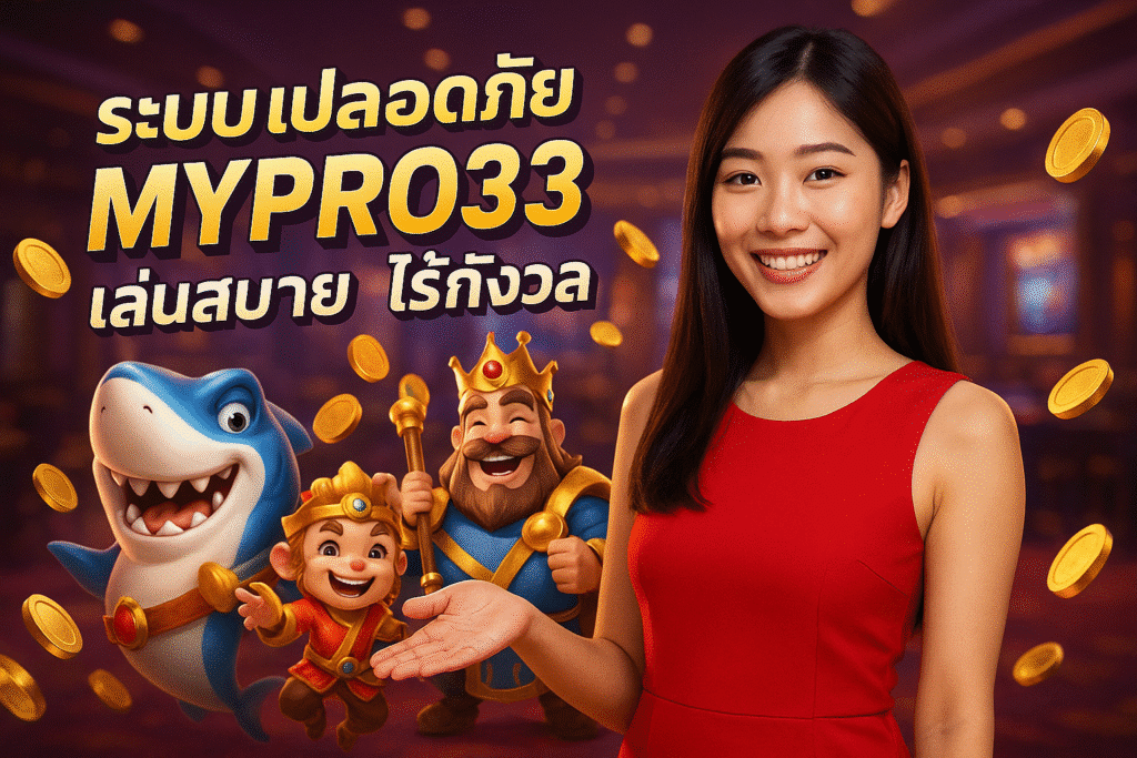 ระบบปลอดภัย MYPRO33 เล่นสบาย ไร้กังวล